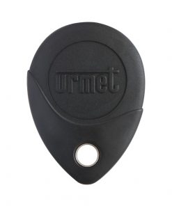 Close-up of FDI fob Urmet key showing the engraved number, perfect for secure duplication services